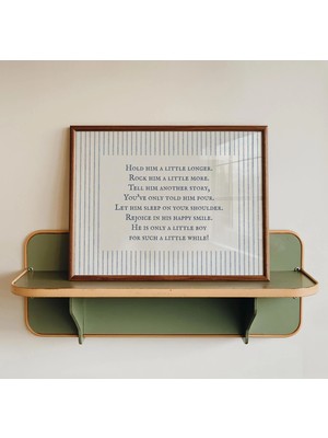 Ninastore Vintage Çocuk Odası Baskısı - Erkek Çocuk Odası Dekorasyonu (Baskı - Yatay)