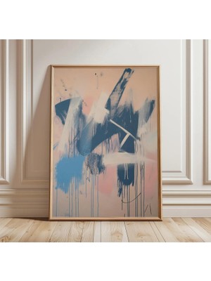 Ninastore Soyut Grafiti Posteri - Modern Soyut Duvar Sanatı Baskısı - Sokak Sanatı Tarzı Tablo - Kentsel