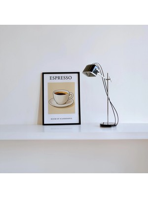 Ninastore Espresso Baskılı Kahve Minimalist Sanat Duvar Sanatı Kahve Duvar Sanatları Italyan Retro Içecek