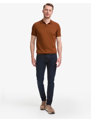 Pierre Cardin Erkek Koyu Lacivert Slim Fit Jean Pantolon 50327853-VR100
