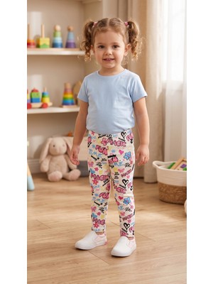 Fuar Baby Pamuklu Esnek Bebek ve Çocuk Taytı - 9 Ay - 5 Yaş