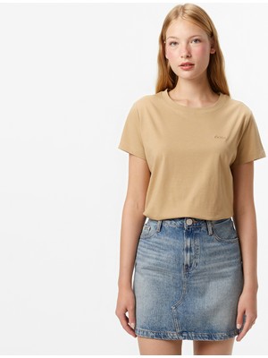 Boss Kadın Bakır T-Shirt