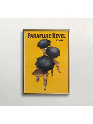 Ninastore Şemsiye Vintage Posteri: Leonetto Cappiello Fransız Sanatı (Baskı)