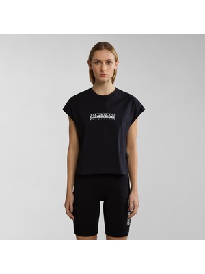 Napapijri S-Box W Ssl Kadın Siyah T-Shirt