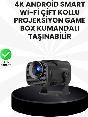 Genel Tedarik Wifi6 ve Bluetooth 5.4 Destekli LED Projektör - HCS350PRO