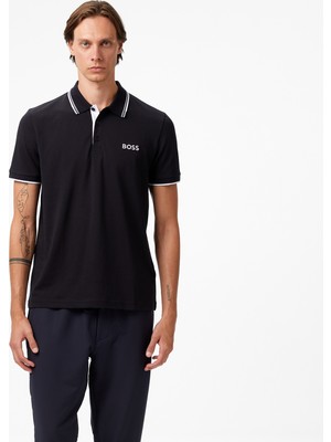 Boss Paddy Pro Erkek Koyu Siyah Polo
