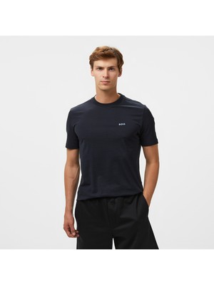 Boss Erkek Mavi T-Shirt
