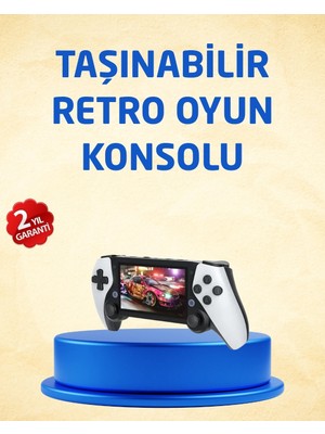 Genel Tedarik 3D Ekranlı Mini Oyun Konsolu + Multimedya