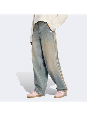 Adidas P Essential Denim Pnt Kadın Mavi Pantolon.-