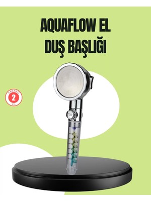 Basınçlı El Duşu Başlığı – Döner Pervaneli, Göz Kamaştıran Yağmur Etkisi Midastech