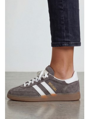 Liarca Timeless Classic Füme Beyaz Premium Konfor & Zamansız Stil Günlük Unisex Sneaker Ayakkabı