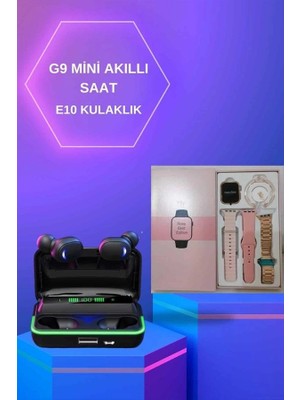 Genel Tedarik Kadınlara Özel Bileklik Hediyeli Akıllı Saat ve Dijital Göstergeli Anc Özellikli Bluetooth Kulaklık