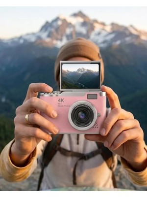 Nemere İthalat LK007 Fotoğraf Makinesi Pembe Nemere Ithalat