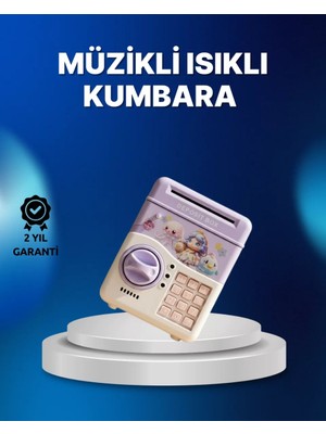 Nemere İthalat Mor Otomatik Para Girişli Elektronik Şifreli Kumbara Nemere Ithalat