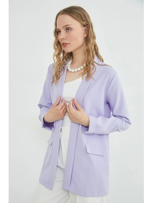 FullaModa Duble Kol Şal Yaka Blazer Ceket