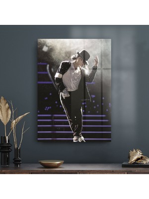 Decovetro Michael Jackson Dans Cam Tablo 50X70 cm