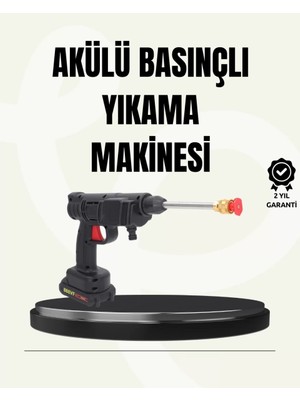 Tek Bataryalı 48V Şarjlı Basınçlı Yıkama Makinesi Midastech