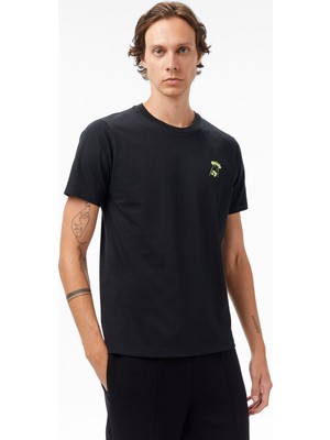 Converse Baskılı Erkek Siyah T-Shirt.blk