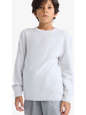 DeFacto Regular Fit Basic Kazak Erkek Çocuk F4731A825AU