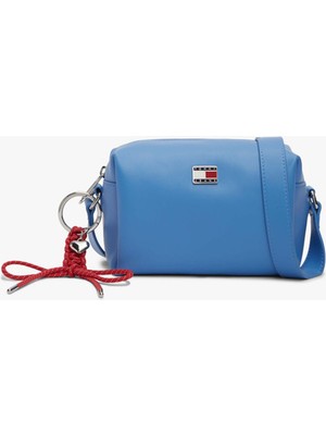 Tommy Hilfiger Kadın Mavi Omuz Çantası (AW0AW18456-C4F)
