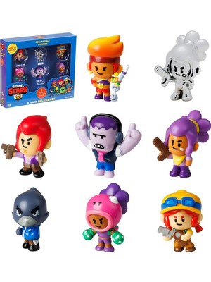 Genel Tedarik Brawl Stars 8'li Delüks Figür