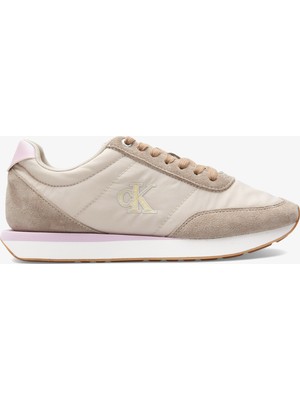 Calvin Klein Retro Runner Lace Up  Kadın Yeşil Sneaker