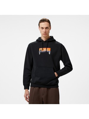 Huf Bail Bonds Pullover Erkek Siyah Sweatshirt