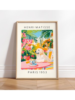 Ninastore Matisse Tarzı Pireneler Sanat Baskısı - Komik Mutfak Dekorasyonu