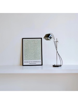 Ninastore Çiçek Kompozisyonu Minimalist Baskı Soyut Sanat Iskandinav Nötr Soyut Duvar Sanatı Baskısı Nötr