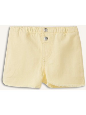 DeFacto Gabardin Şort Kız Bebek H8940A526HS