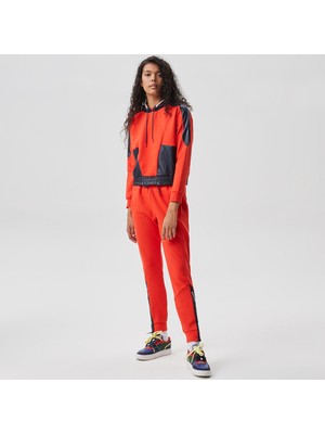 Lacoste Kadın Regular Fit Kırmızı Eşofman Altı