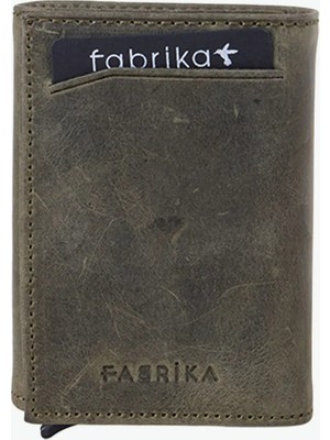 Fabrika Yeşil Erkek Cüzdan Frk 357 Crayz Yeşil