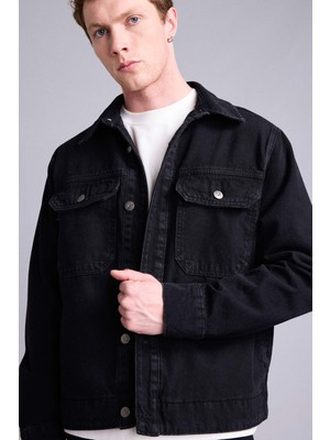 DeFacto Regular Fit Jean Ceket I0158AX26SP