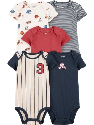 Carter's Erkek Bebek Çoklu Paket Body Prematüre-24 Ay Çok Renkli