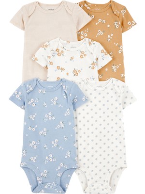 Carter's Kız Bebek Çoklu Paket Body Prematüre-24 Ay Çok Renkli