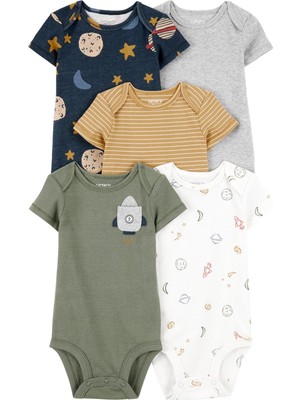 Carter's Erkek Bebek Çoklu Paket Body Prematüre-24 Ay Çok Renkli