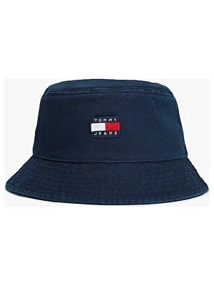 Tommy Hilfiger Erkek Tjm Heritage Washed Bucket Şapka