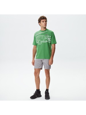Lacoste Erkek Regular Fit Gri Bermuda