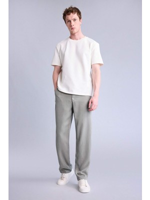 DeFacto Relax Fit Yıkanmış Efektli Pantolon H5899AX26SM