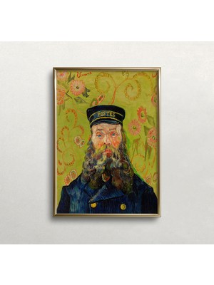 Ninastore Van Gogh 'postacı' Baskısı: Antika Portre Sanatı (Baskı)