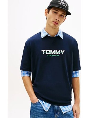 Tommy Hilfiger Erkek Tjm 90's Blok Detaylı T-Shirt