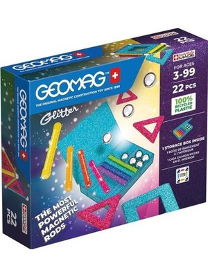Genel Tedarik Geomag Glitter Manyetik Zeka Oyunu 22 Parça