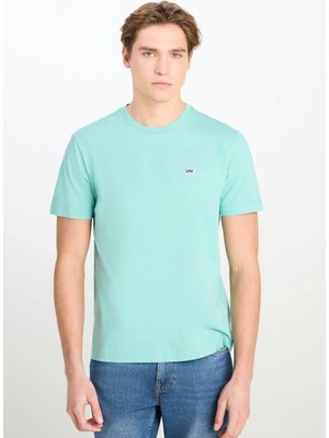 Lee Yeşil Erkek Regular Fit T-Shirt ML60UFQ41