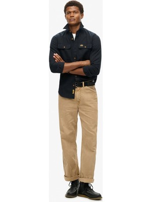 Superdry Siyah Erkek Regular Fit Gömlek M4010723A-12A