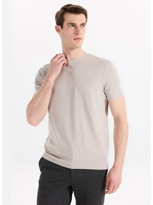 Altınyıldız Classics Bej Erkek T-Shirt PAE090000012_BEJ