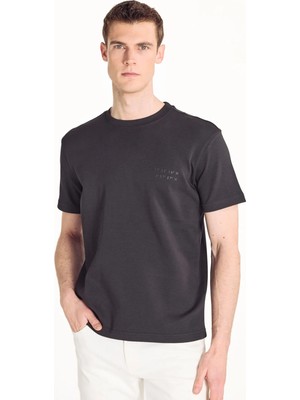 Ted Baker Siyah Erkek T-Shirt TBMRTS1055