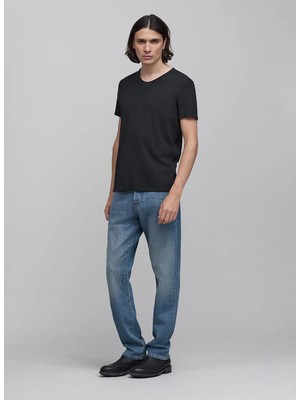 İkks Ikks Siyah Erkek Regular Fit T-Shirt MP10003