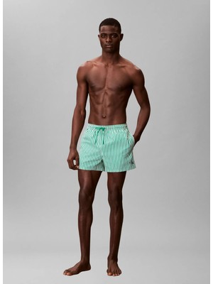 Calvin Klein Yeşil Erkek Şort Mayo LV00N610464ZF