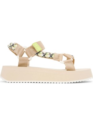 Tommy Hilfiger Bej Kadın Sandalet EN0EN02970AES