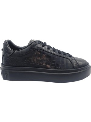 Paciotti Siyah Erkek Deri Sneaker MU69400